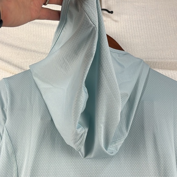 Baleaf Light Blue Hooded Jacket Zip-Up Size S - Picture 8 of 10